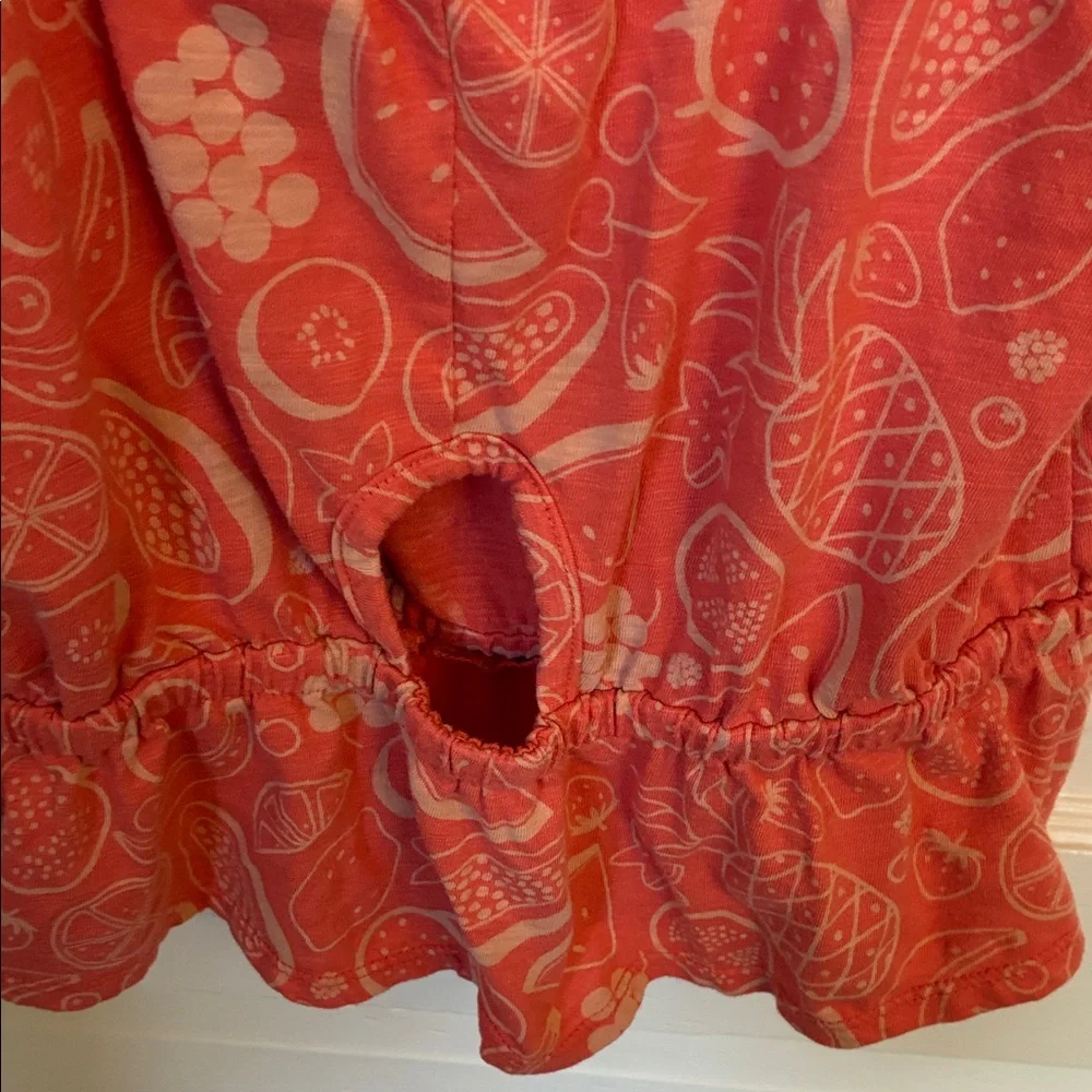 241 Cat & Jack Orange or Blue Printed Girls Tank Top - Picture 6 of 13